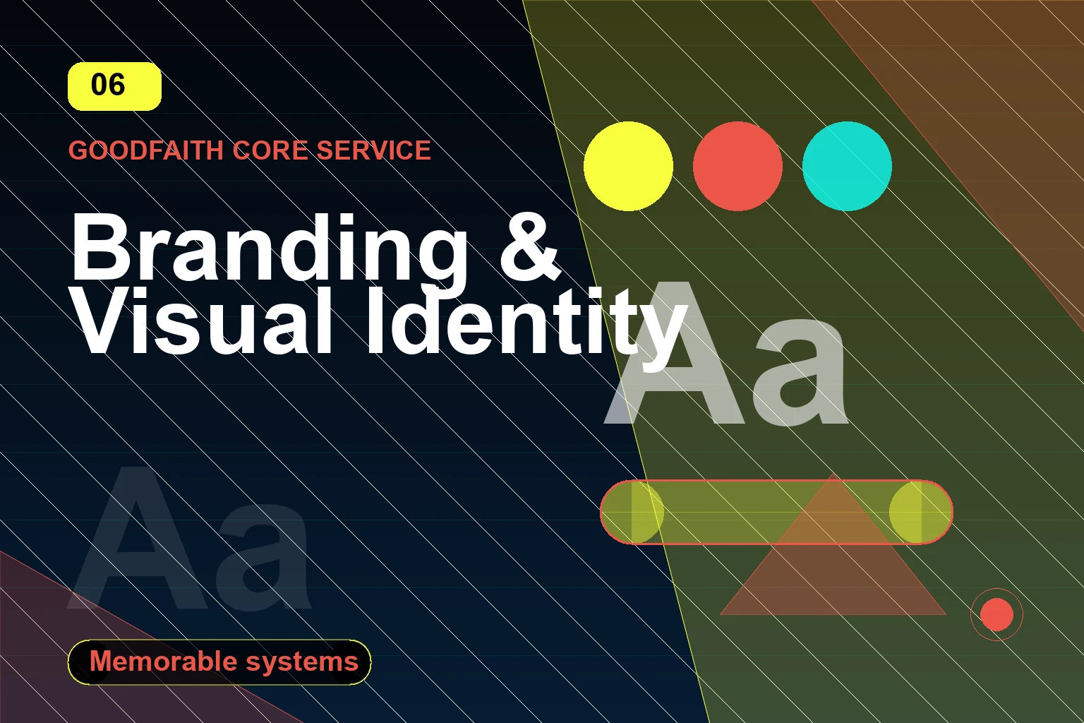 Branding service visual for Goodfaith Branding and Digital Marketing